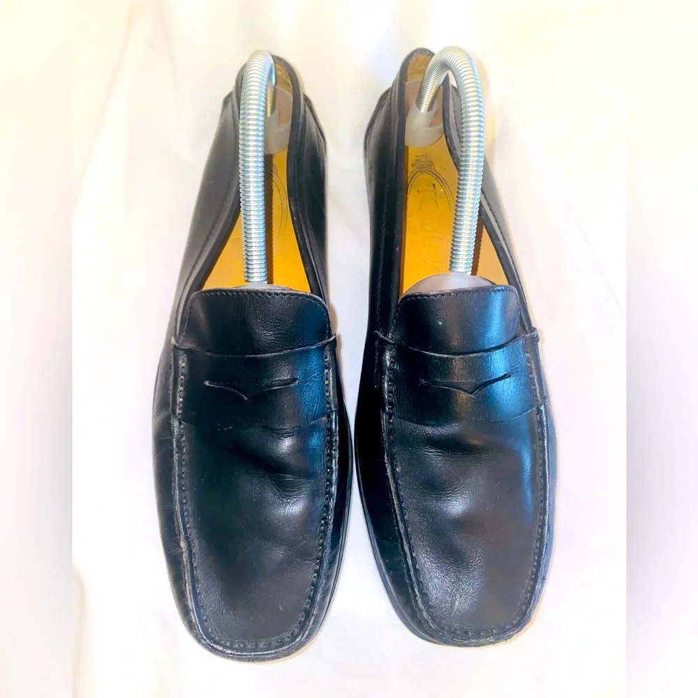 Tod’s Black Loafers